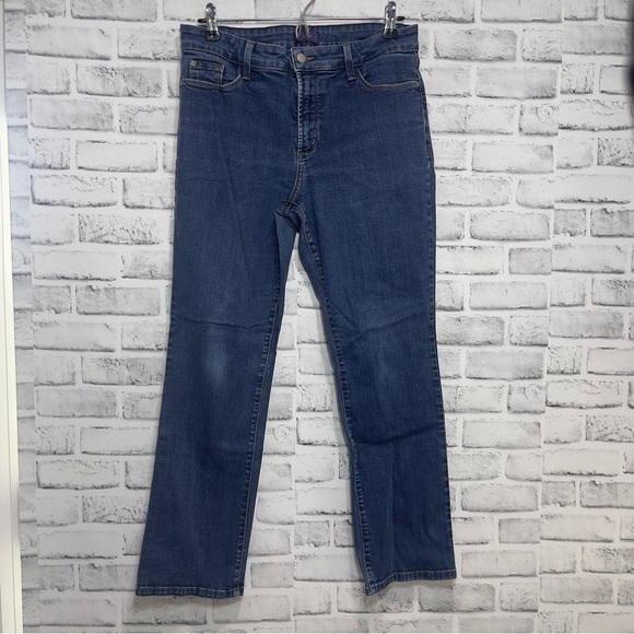 NYDJ Straight Leg Petite Jeans 14P - Picture 1 of 6